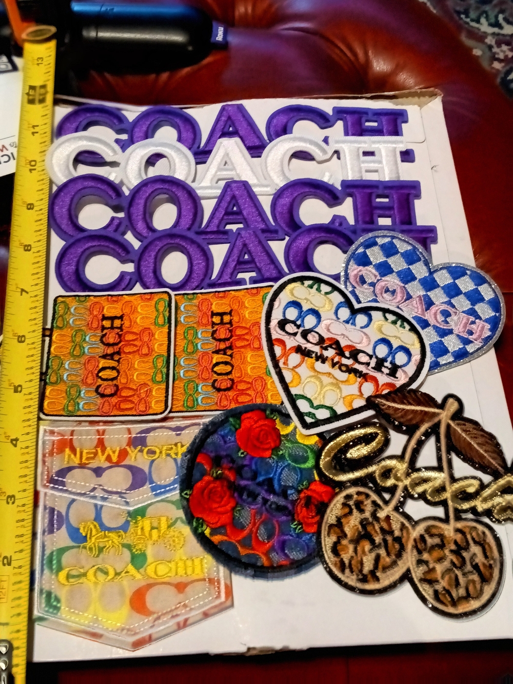 11 Embroidered Patch Set - Picture 2 of 2
